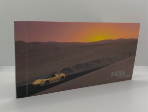 Ferrari F430 Spider (postcard) Brochure