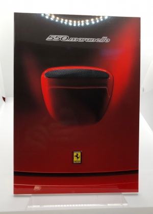Ferrari 550 Maranello factory portrait brochure