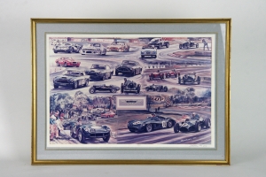 Aston Martin Print by John Evans.