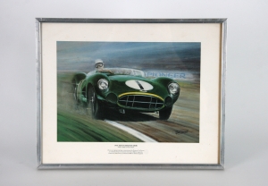 Aston Martin print by Alan Preece