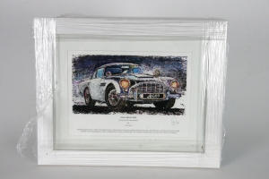 Aston Martin DB5 Popbang print by Ian Cook