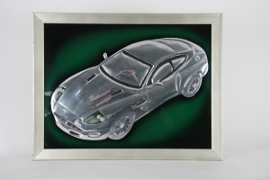 Aston Martin Vanquish aluminium work by Paul Pennell