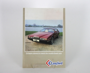 Aston Martin Langford Exhaust Brochure