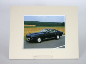 Aston Martin early V8 mounted print