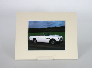 Aston Martin 1967 DB6 Volante mounted print