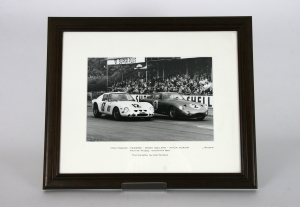 Aston Martin / Ferrari Jarrotts print - Goodwood 1963