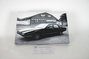 Aston Martin Lagonda polycotton canvas art print