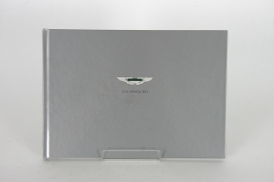 Aston Martin V12 Vanquish deluxe brochure