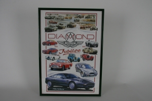 Aston Martin Owners Club Jubilee Poster