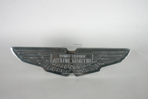 Large Aston Martin metal insignia