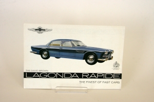 Lagonda Rapide Brochure