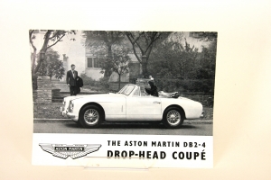 Aston Martin DB2/4 Drophead coupe brochure