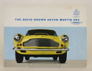 Aston Martin DB4 colour deluxe brochure