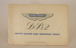 Aston Martin DB2 deluxe brochure