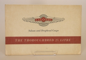 Lagonda 2.5 ltr  brochure