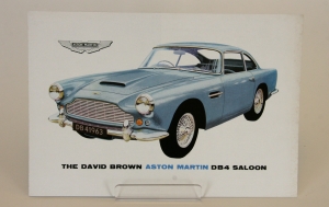 Aston Martin DB4 saloon brochure