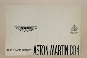 Aston Martin  DB4 brochure