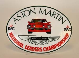 Aston Martin car sticker