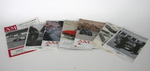 Assorted lot of Aston Martin newsletters