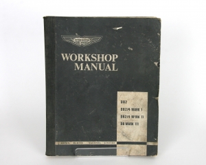 Aston Martin DB2 DB2/4 Original Workshop Manual