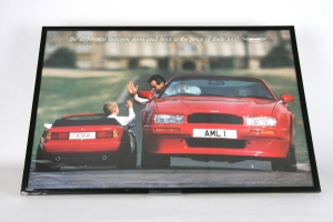 Official Aston Martin Virage Volante poster