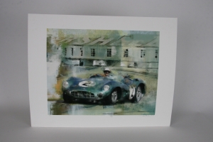 Aston Martin Stirling Moss Goodwood TT 1959 print