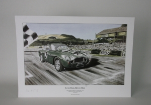 Aston Martin 'Living hard, driving hard' limited edition prints