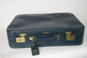 Aston Martin V8 Volante Suitcase - Light Blue