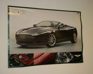 Factory issued Aston Martin DB9 Poster