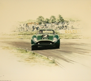 Aston Martin Jim Clark 2 VEV print by Thorburn