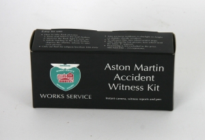 Aston Martin Accident witness Kit