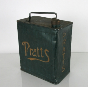 Pratts metal Oil can