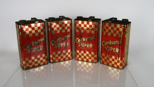 Carburol Oils cans