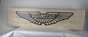 Aston Martin dealership foyer display piece