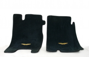 Set of front car mats for early Aston Martin Lagonda