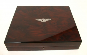 Bentley Walnut Box by Anthony Holt Silversmiths