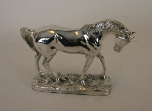 Silver Horse display piece by Anthony Holt