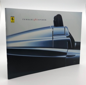 Ferrari 360 Spider brochure