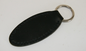 Anthony Holt handmade leather fob in black