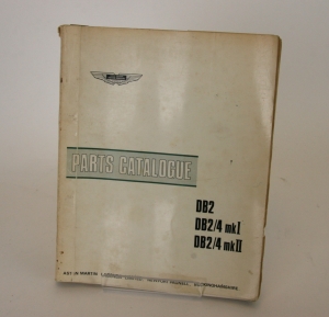 Aston  Martin DB2 DB2/4 MKI and MKII parts catalogue