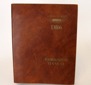 Aston Martin DB6 Workshop Manual