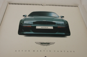 Aston Martin Vantage limited edition 1993 Calendar