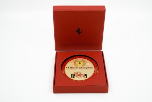 Ferrari commemorative F1 medal 2004