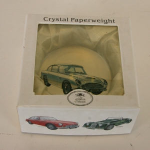 Aston Martin DB5 Crystal Paperweight