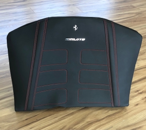 Ferrari 599 GTB Fiorano suit carrier by Schedoni - black & red
