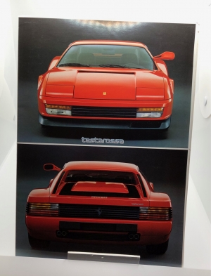 Ferrari Testarossa brochure 326/84
