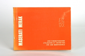 Maserati Merak Owner's Manual