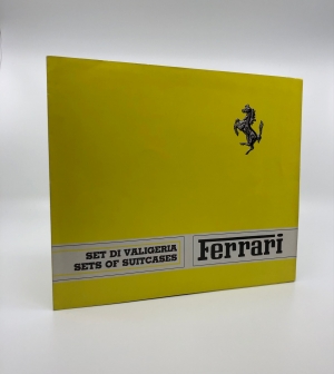 Ferrari Sets of Suitcases brochure